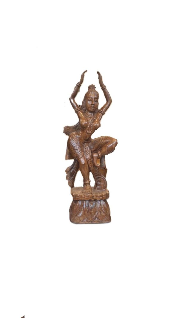 Classical Dancer Wood Carving